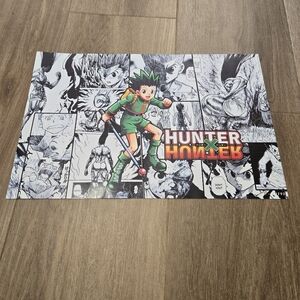 Hunter x Hunter Anime Poster Length 11" Width 16.5"